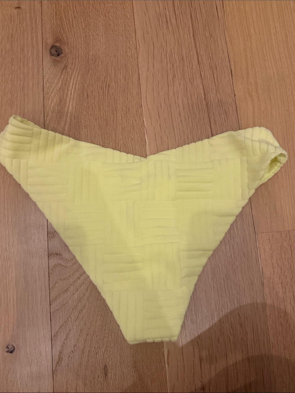 Beach Riot Lemon Textured Bikini Bottom - Picture 4 of 5